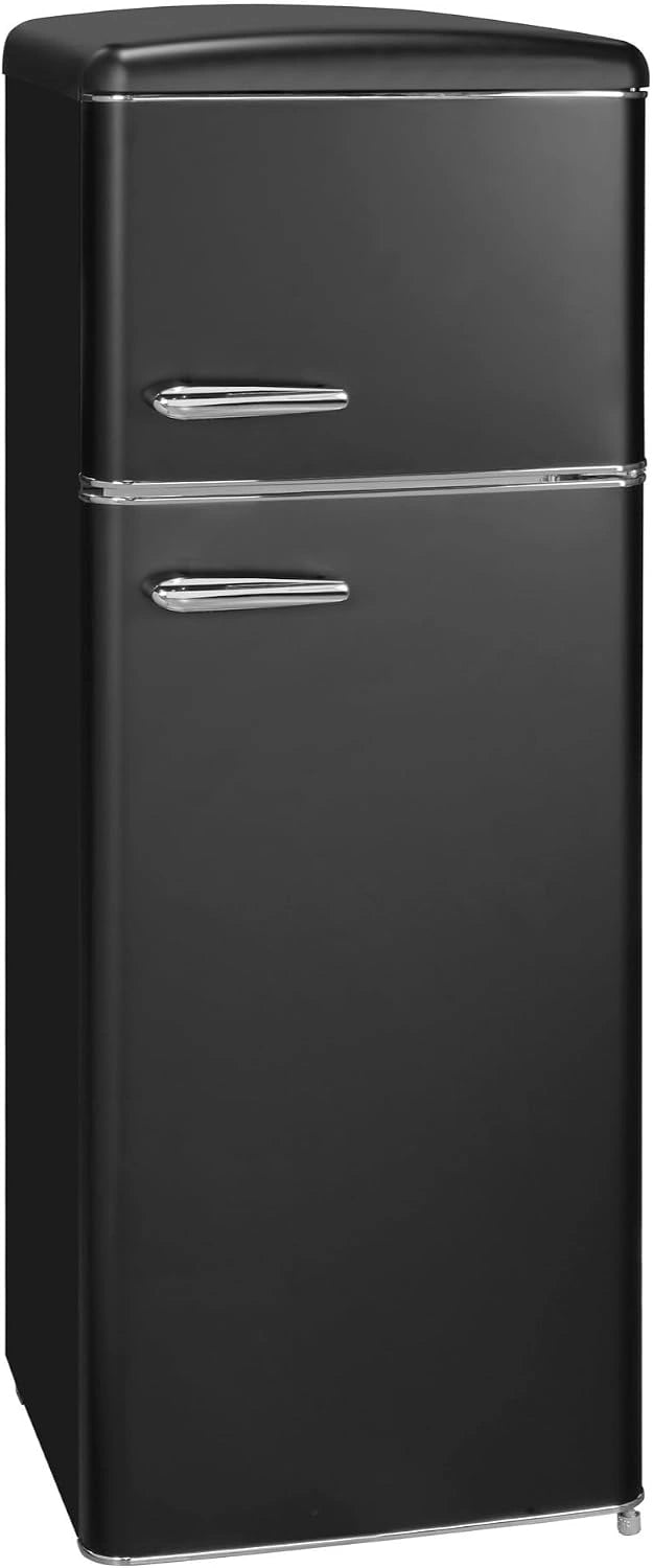 Lod¨®wka Exquisit, 206 l, szuflady, kolor czarny