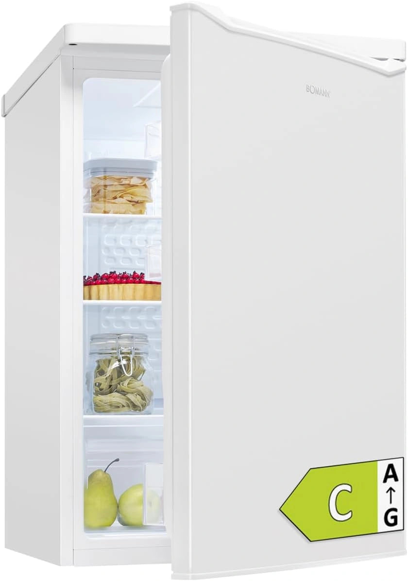 Lod¨®wko-zamra?arka Bomann, 126 l, kolor bia?y