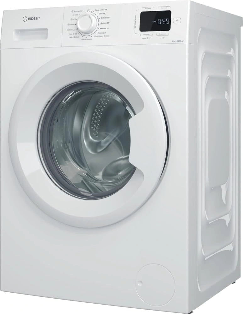 Pralka Indesit IM 642B, kolor bia?y i szary