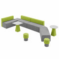 Elegantes Sofa- und Tischset für Büros, Wartebereiche und Hotels