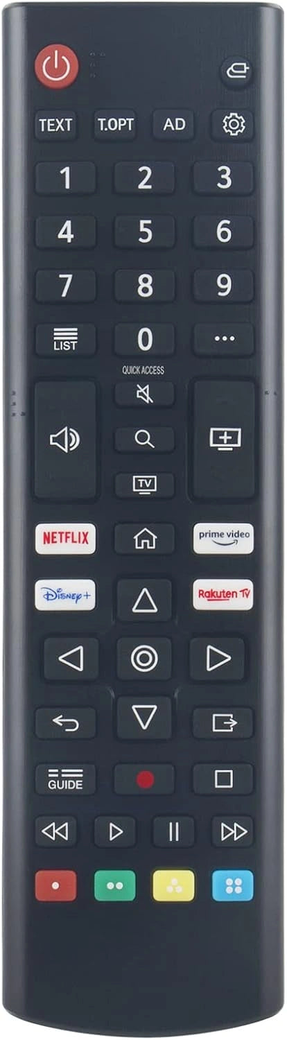 Telewizor AKB76037605 OLED55A16LA, pilot zdalnego sterowania, kolor niebieski