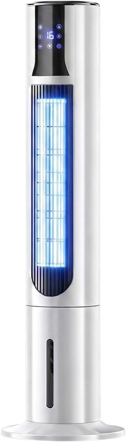 Klimatyzator Tower, 60 W, 10 l, pilot zdalnego sterowania, programator czasowy, kolor bia?y
