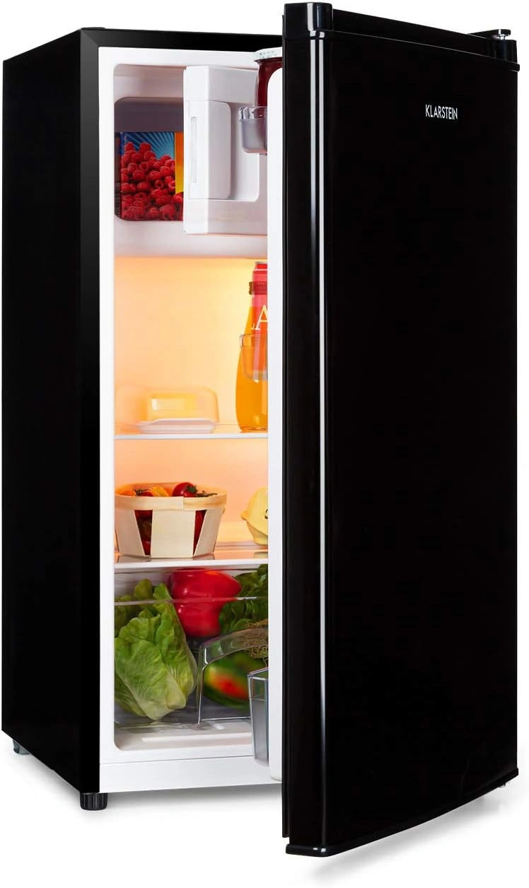 Lod¨®wko-zamra?arka Kombinacja, 80 l, kolor czarny