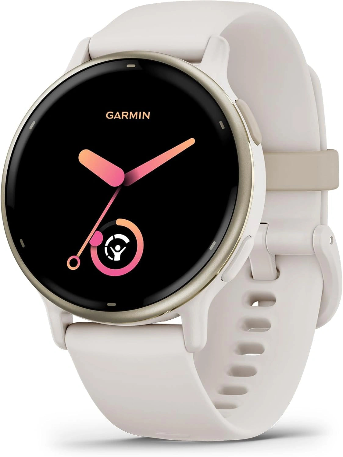 Zegarek inteligentny Garmin, kolor z?oty i be?owy