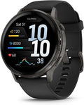 Zegarek inteligentny Garmin GPS 45mm, kolor czarny