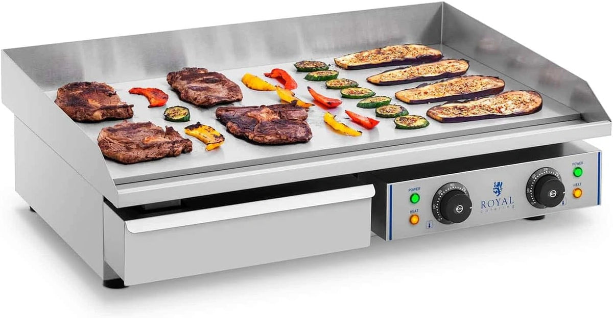 Grill elektryczny Royal, 2200 W, kolor szary