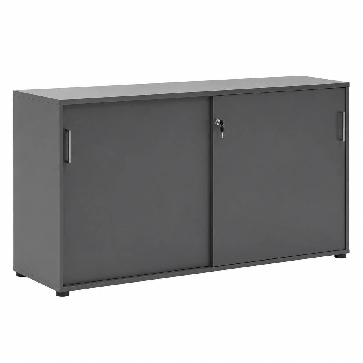 Denver Schiebetürenschrank, Anthrazit, 160x41x84 cm