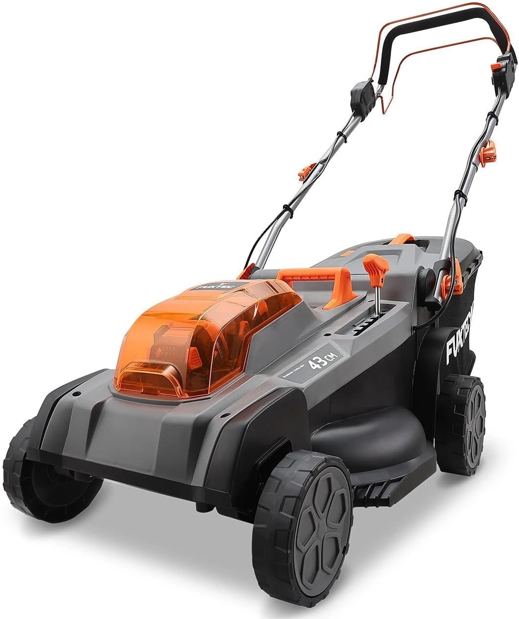 Kosiarka do trawy FUXTEC, 40 V, bezprzewodowy, kolor szary