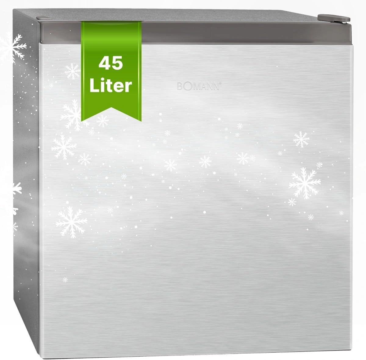Lod¨®wka Bomann, 45 l, kolor szary i bia?y