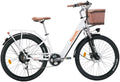 Rower elektryczny cysum, 250 W, 360 Wh, 36 V, kolor szary
