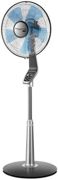 Wentylator Rowenta VU5670, pilot zdalnego sterowania, kolor czarny i srebrny
