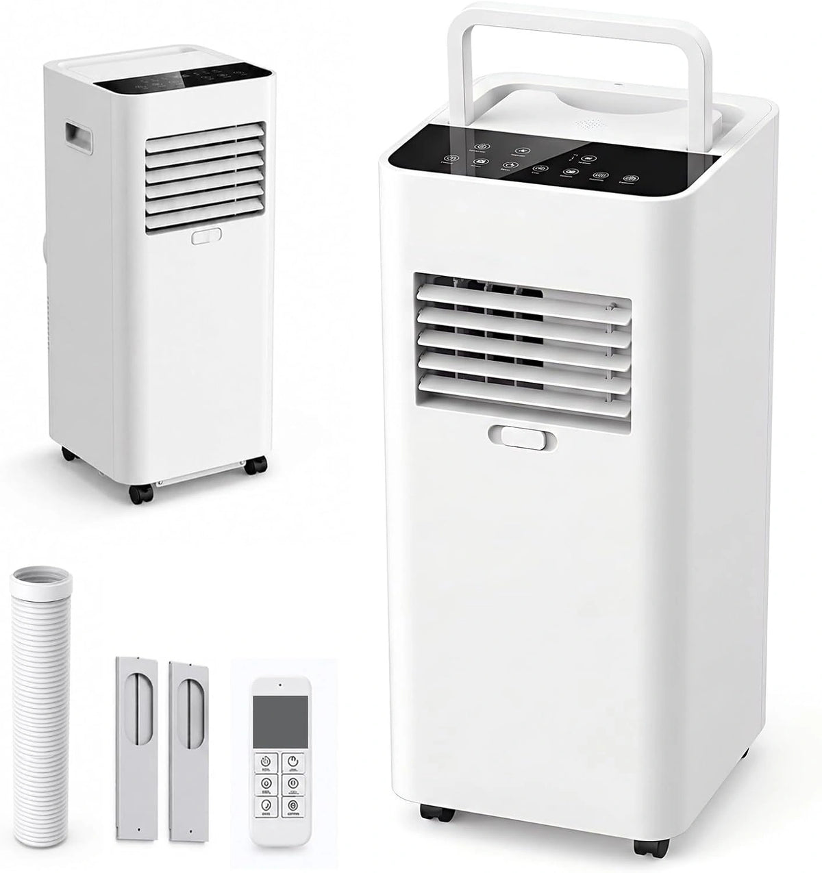 Klimatyzator, 7000 BTU, kolor szary i bia?y