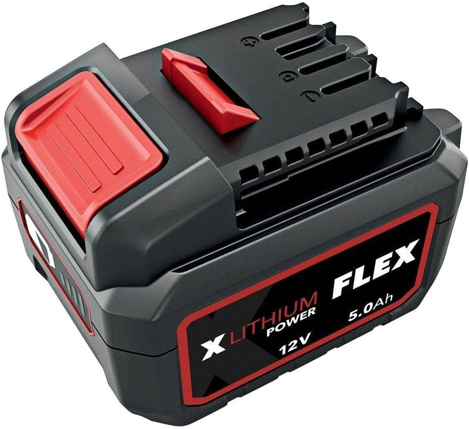 Akumulator FLEX, 5,0 Ah, 12 V, kolor szary