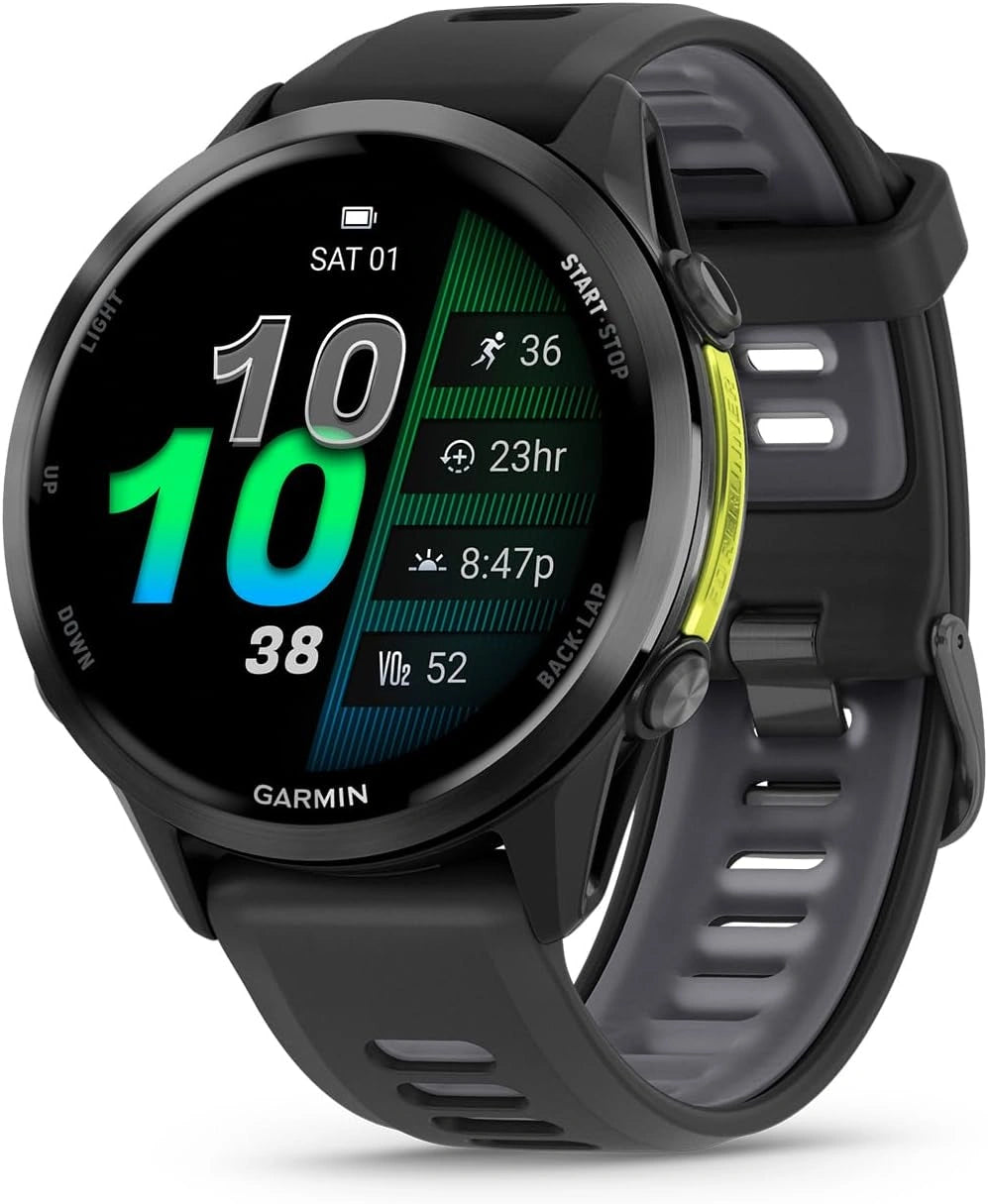 Zegarek inteligentny Garmin, kolor szary i czarny