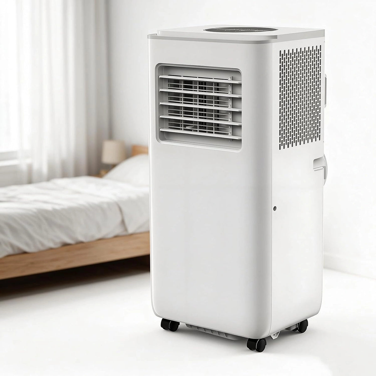 Klimatyzator, 13000 BTU, do 40 m2, pilot zdalnego sterowania, programator czasowy, kolor szary i bia?y
