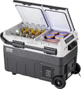 Lod¨®wko-zamra?arka VEVOR, 50 l, 12 V, kolor szary
