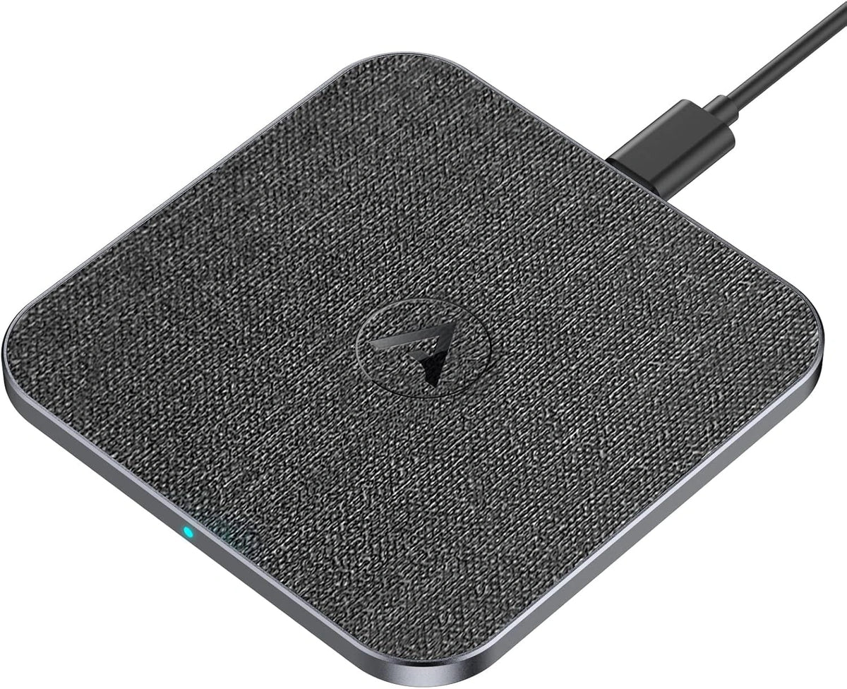 ?adowarka AGPTEK 15W, 15 W, bezprzewodowy, kolor szary