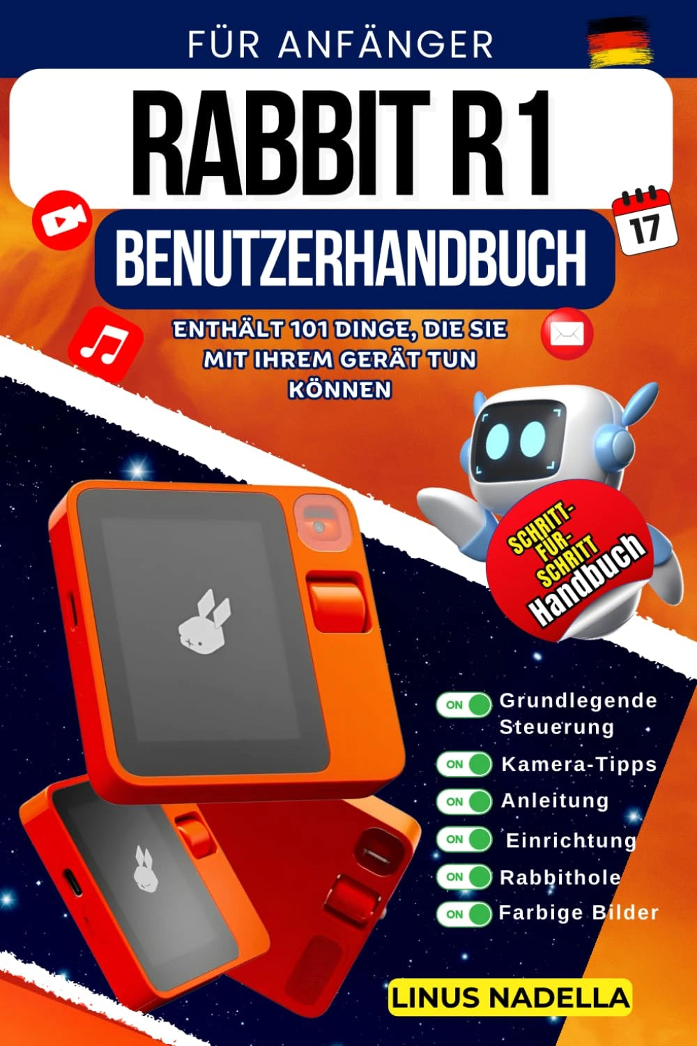 Wentylator RABBIT R1, kolor niebieski