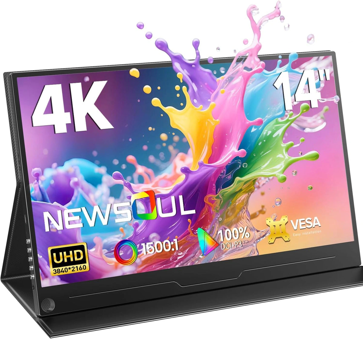Laptop Newsoul UHD 3840, kolor szary