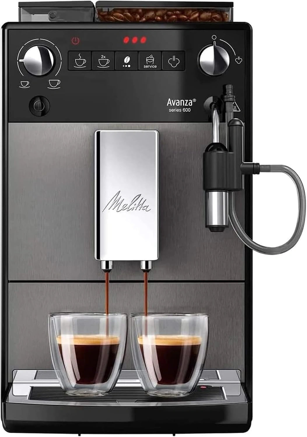 Ekspres do kawy Melitta F270-100, 1450 W, kolor szary