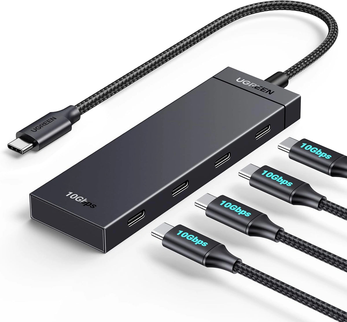 Laptop UGREEN USB, kolor czarny