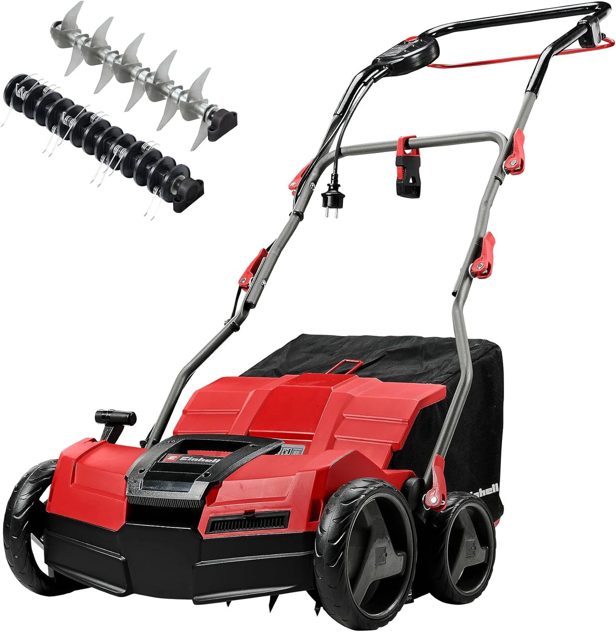 Wertykulator Einhell GE-SA 1640, 1600 W, 230 V, kolor czerwony i czarny