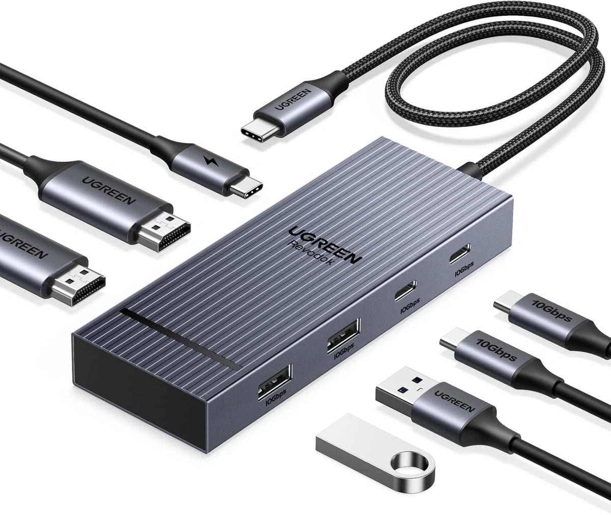 Urz?dzenie u?ytkowe UGREEN, 10 GB, kolor szary