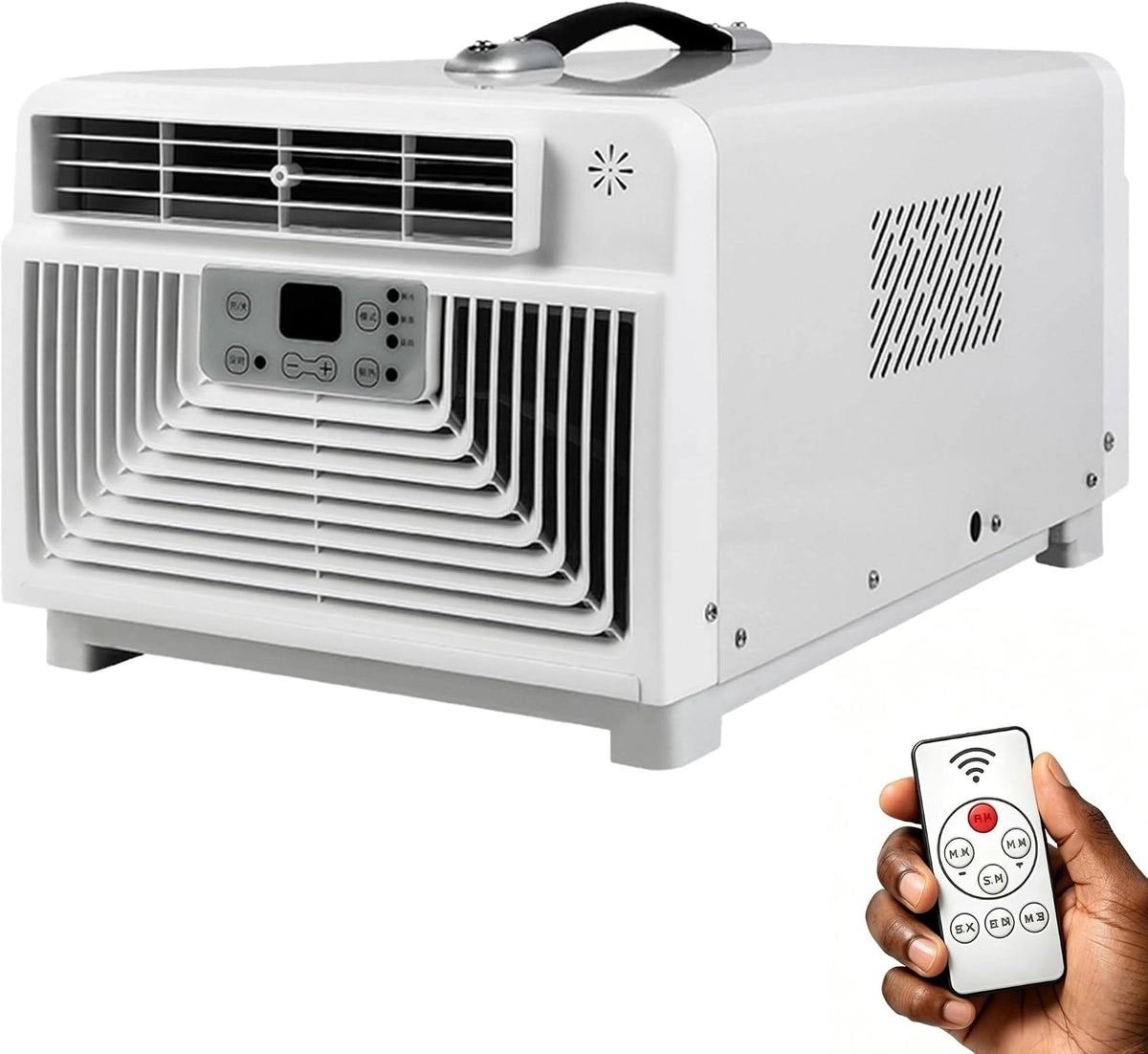 Klimatyzator Lekki, 2700 BTU, 280 W, kolor bia?y i szary