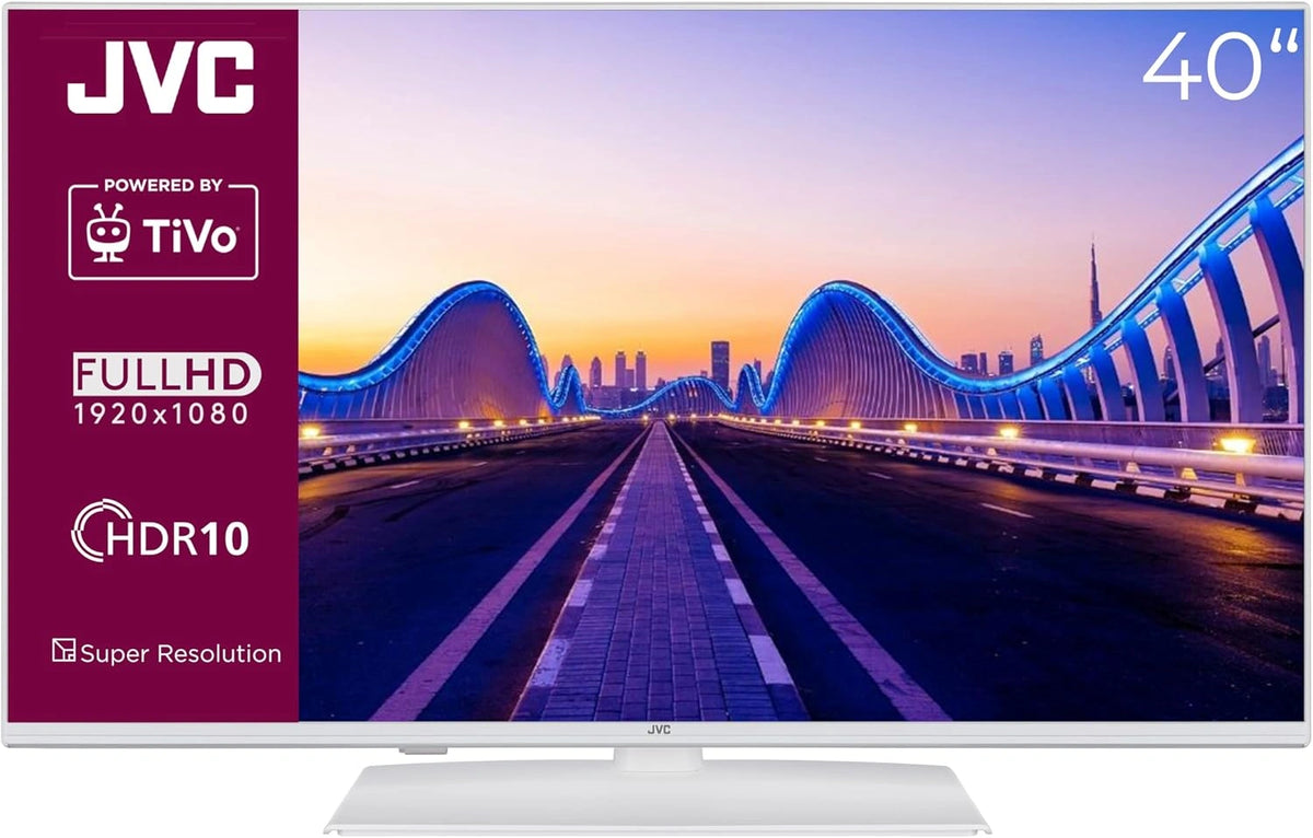 Telewizor JVC TiVo LT-40VF5355W, kolor bia?y