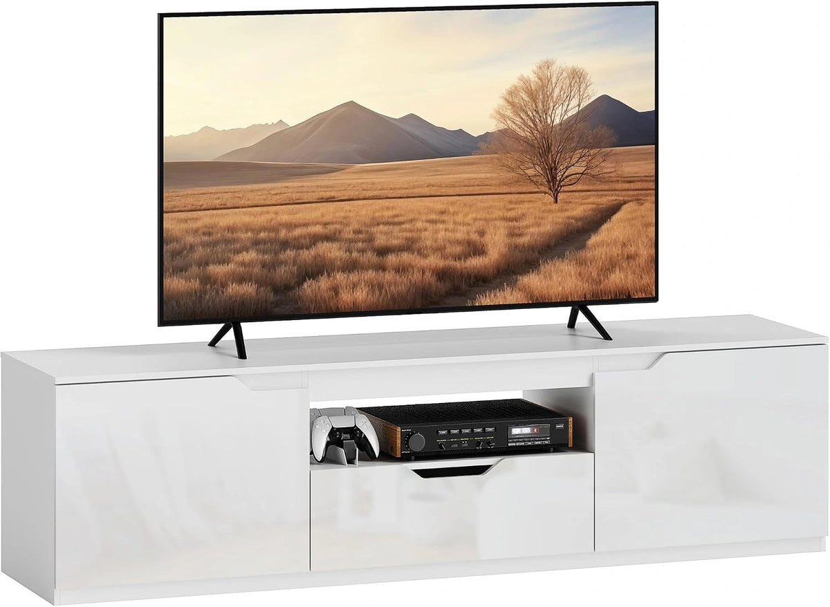 Telewizor HOMCOM, 65 cali, kolor bia?y