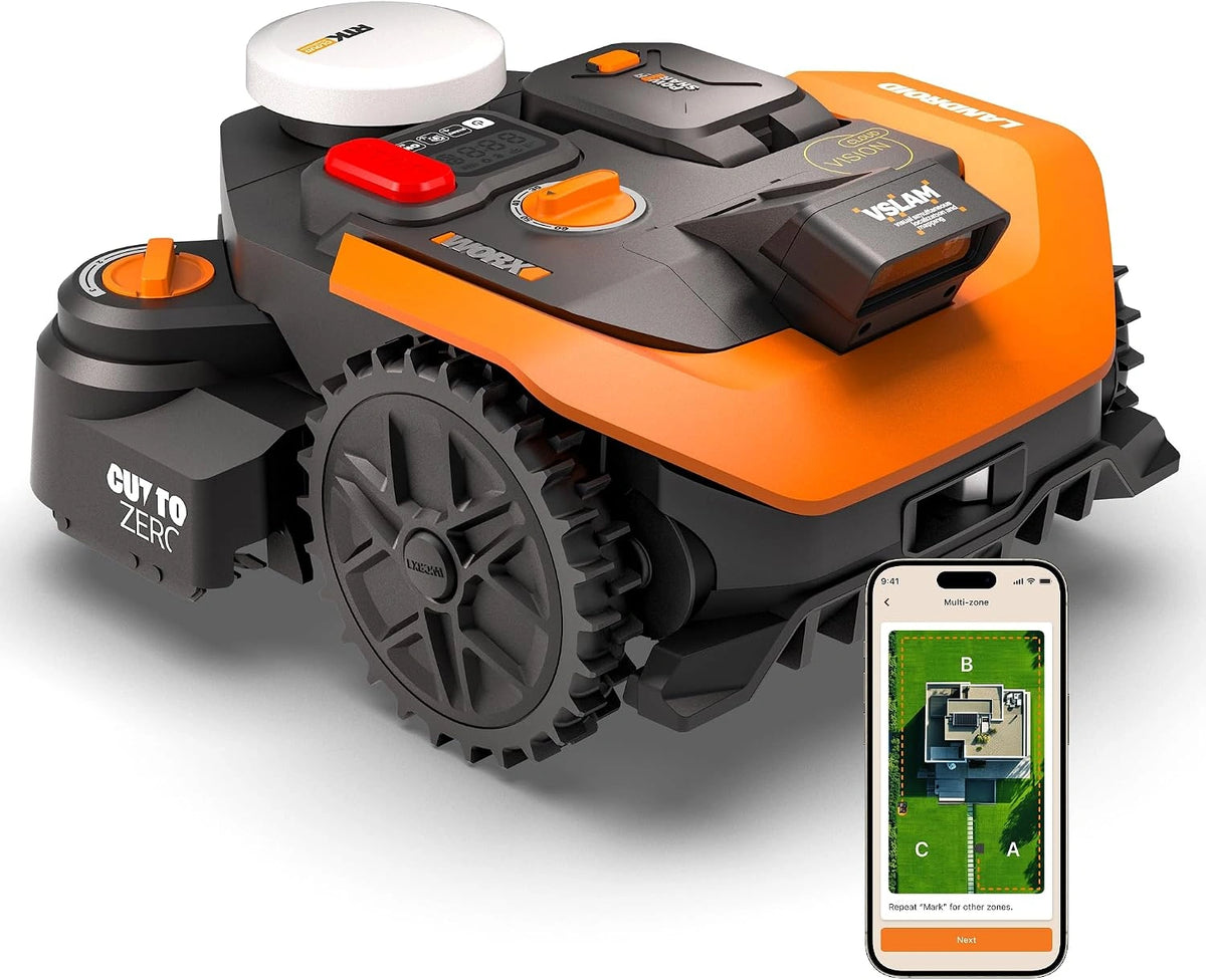 Robot kosz?cy WORX WR308E, do 800 m2, kolor szary