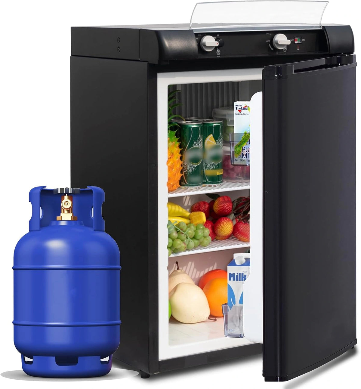 Lod¨®wka SMETA, 60 l, 12 V, kolor czarny
