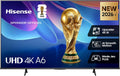 Telewizor Hisense 65A6S U9.5 UHD 65, kolor czarny