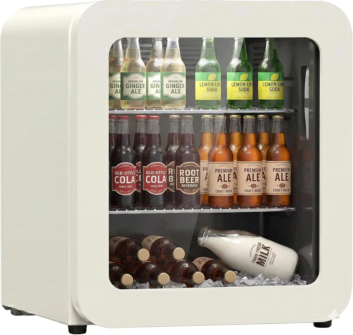 Lod¨®wka CUBES, 48 l, kolor be?owy