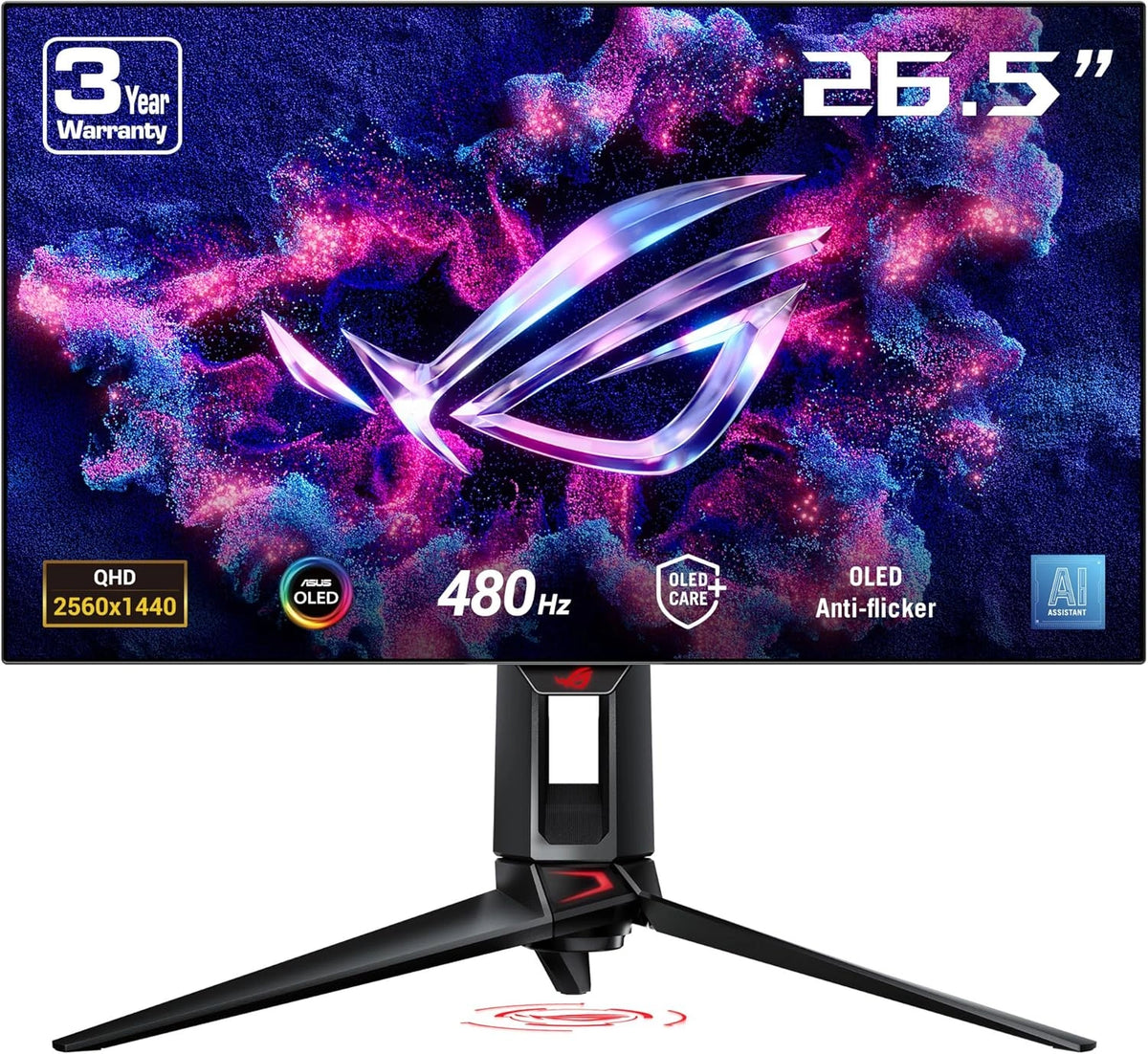 Monitor ASUS ROG PG27AQDP, kolor czarny